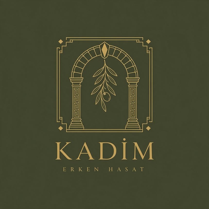 KADİM logosu, çerçeveli